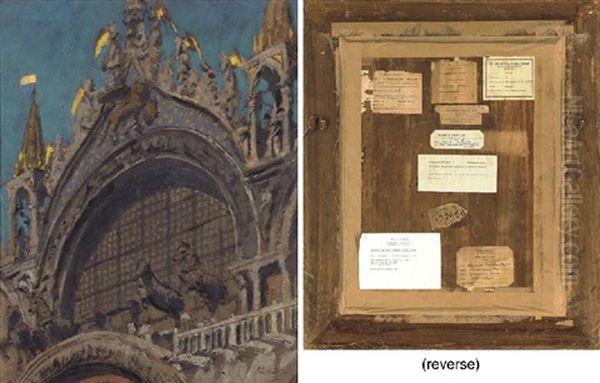 The Horses Of St. Mark's Oil Painting by Walter Richard Sickert