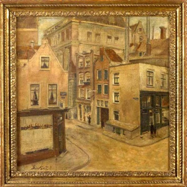 View In Dieppe Oil Painting by Walter Richard Sickert