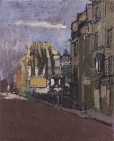 Street Scene Oil Painting by Walter Richard Sickert