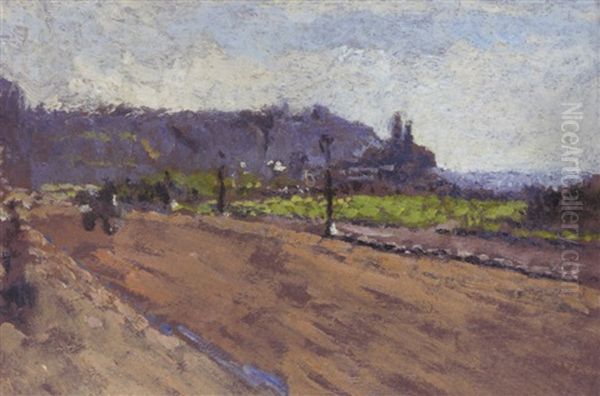 The Road To The Casino, Dieppe Oil Painting by Walter Richard Sickert