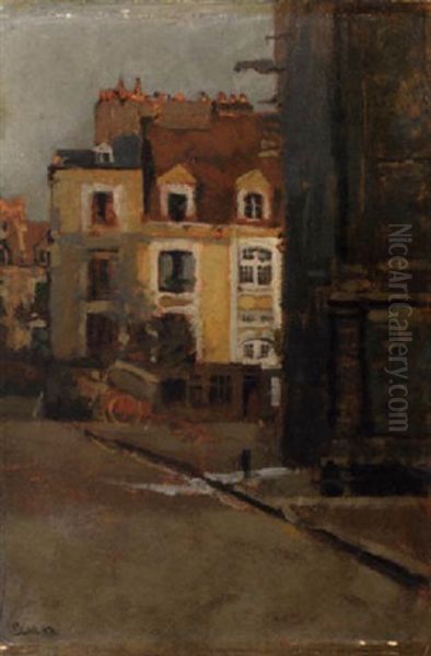 The Haunted House, Dieppe Oil Painting by Walter Richard Sickert