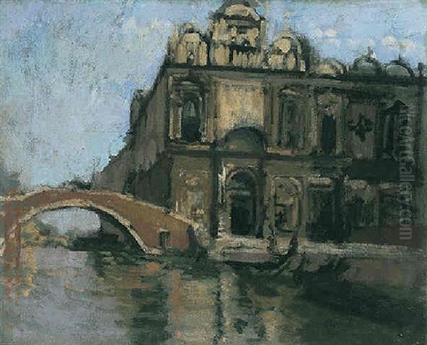 Scuola Di San Marco Oil Painting by Walter Richard Sickert
