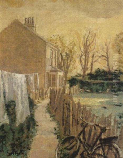 Albion Road Oil Painting by Walter Richard Sickert