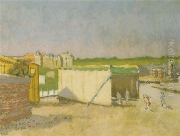 Dieppe Front Oil Painting by Walter Richard Sickert