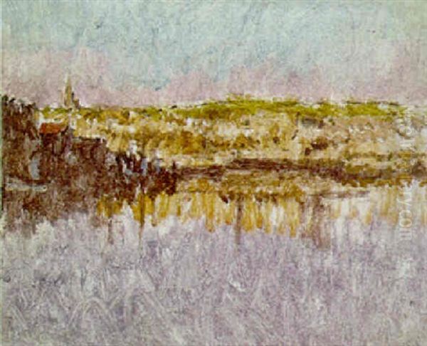 Near Dieppe Oil Painting by Walter Richard Sickert