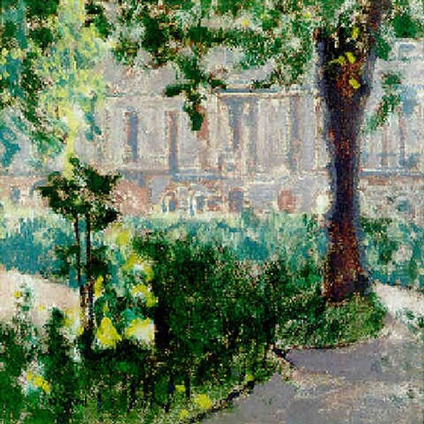Fitzroy Square Oil Painting by Walter Richard Sickert