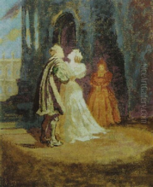 Taming Of The Shrew At The New Theatre Oil Painting by Walter Richard Sickert