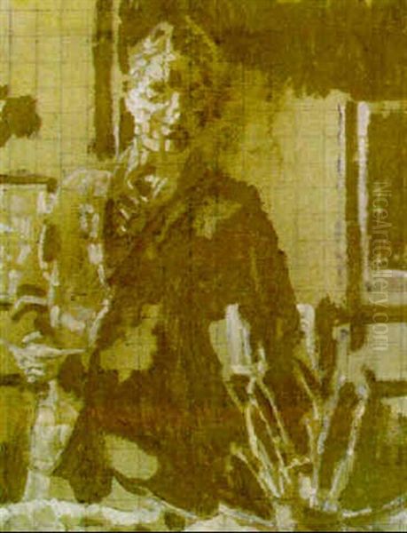Doctor Cobbledick Oil Painting by Walter Richard Sickert