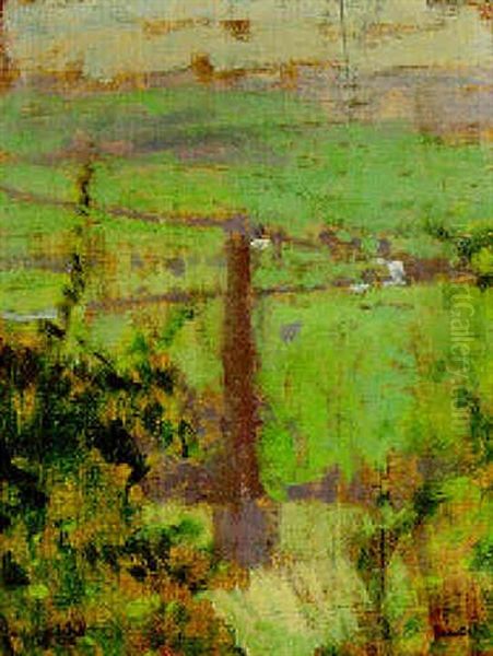 The Obelisk At Arques La Bateille Oil Painting by Walter Richard Sickert