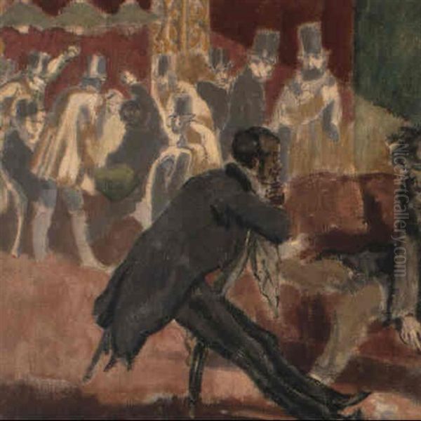 Le Tapis Vert Oil Painting by Walter Richard Sickert