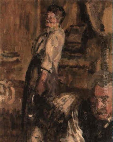 Sunday Afternoon Oil Painting by Walter Richard Sickert