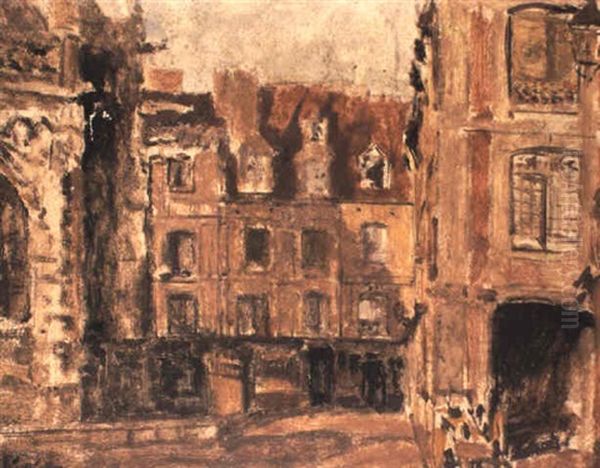 Dieppe Oil Painting by Walter Richard Sickert