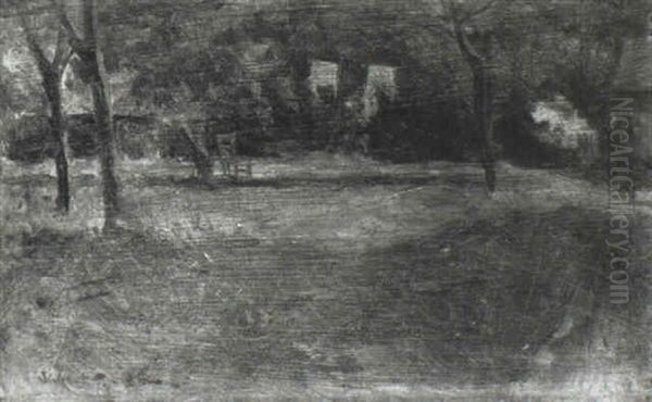 Orchard Oil Painting by Walter Richard Sickert