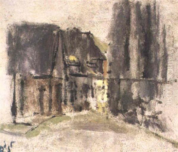 Dieppe Oil Painting by Walter Richard Sickert