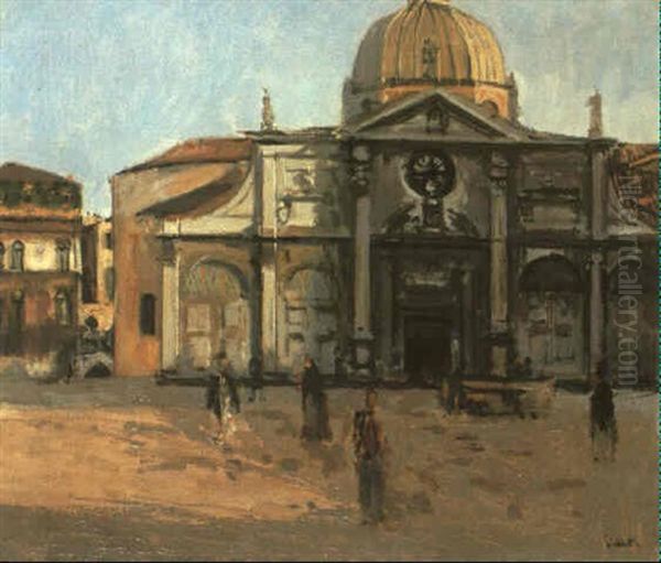 Santa Maria Formosa, Venice Oil Painting by Walter Richard Sickert