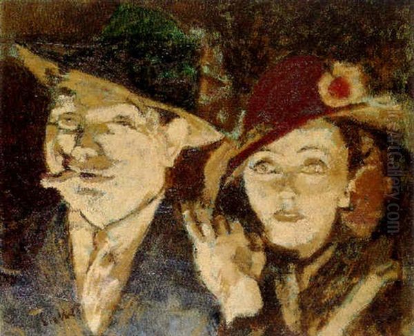 Jack And Jill Oil Painting by Walter Richard Sickert