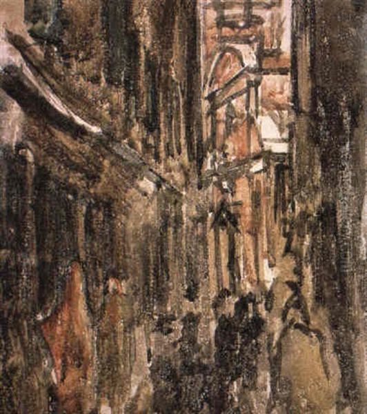 The Church Of San Giovanni Christostomo, Venice Oil Painting by Walter Richard Sickert