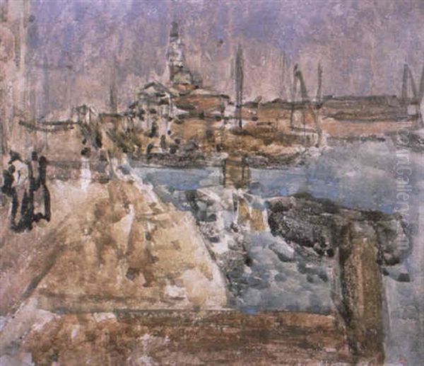 Venice Oil Painting by Walter Richard Sickert