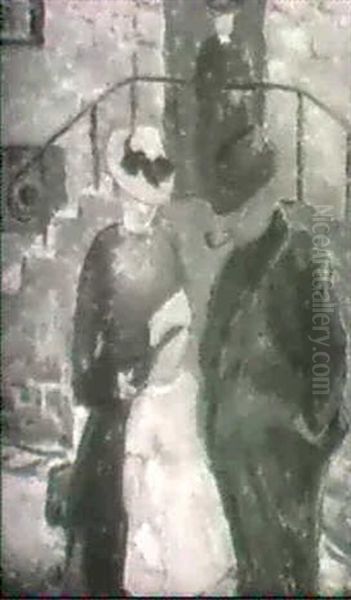 The Blue Dress Oil Painting by Walter Richard Sickert