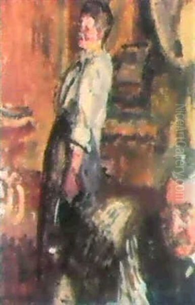 Sunday Afternnon Oil Painting by Walter Richard Sickert