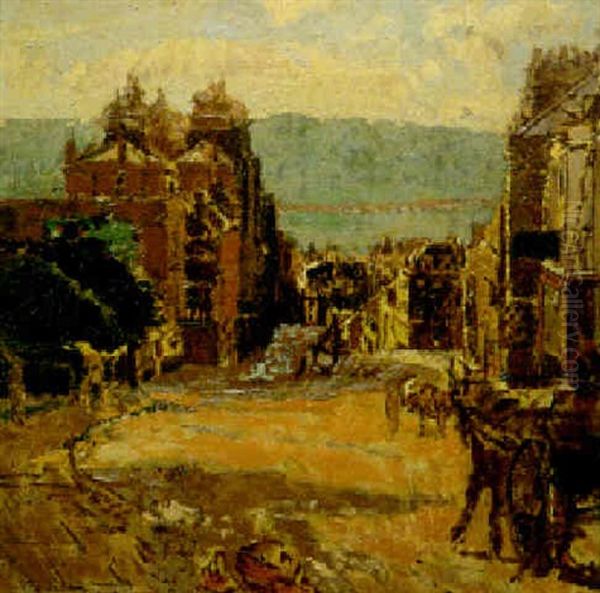 The Belvedere Or Beechen Cliff, Bath Oil Painting by Walter Richard Sickert