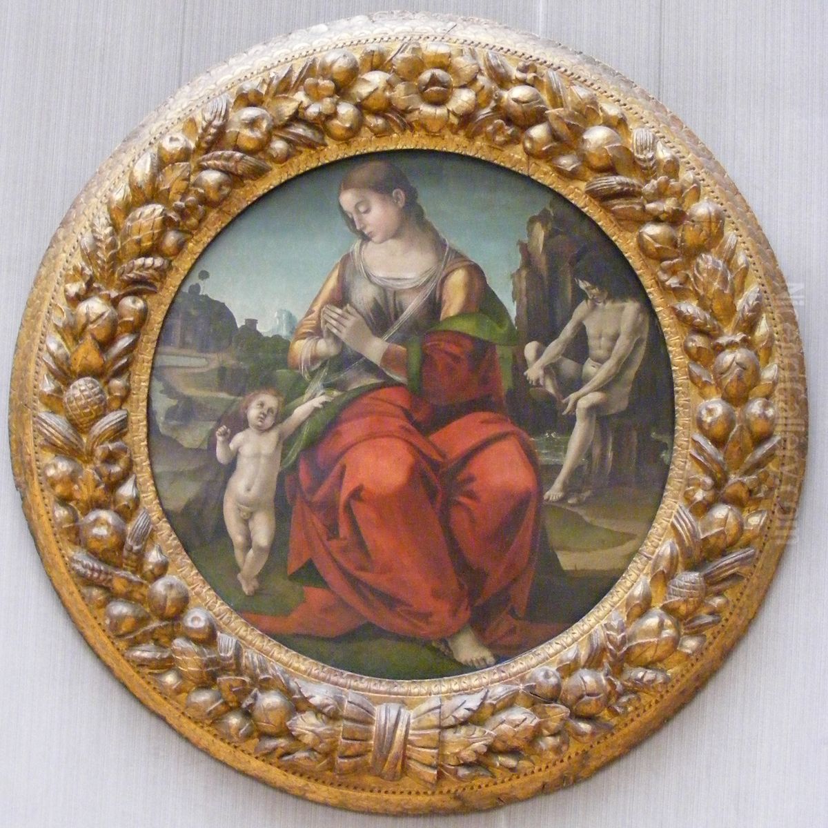 Madonna And Child Oil Painting by Luca Signorelli