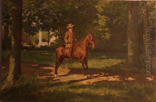 Jeune Cavalier Oil Painting by Frans Jan Simons