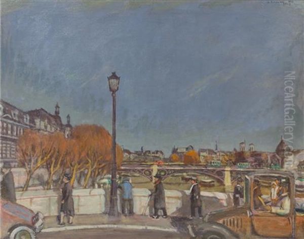 Point Royale - Paris Oil Painting by Gerrit Sinclair