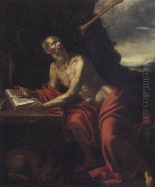 Santa Martire Oil Painting by Elisabetta Sirani