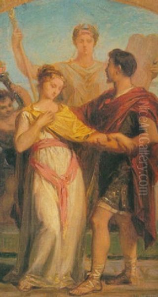 Escena Clasica Oil Painting by Achille Sirouy