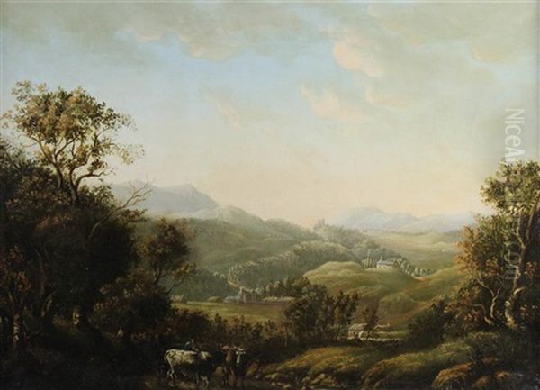 Landscape Oil Painting by James Skene Of Rubislaw