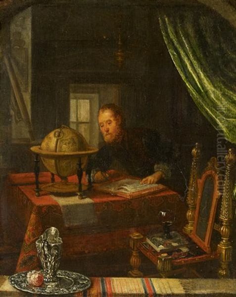 Der Astrologe Oil Painting by Pieter Cornelisz van Slingeland