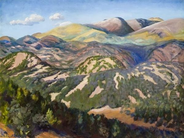 Gehoft Mit Pferd Im Winter Oil Painting by John Sloan