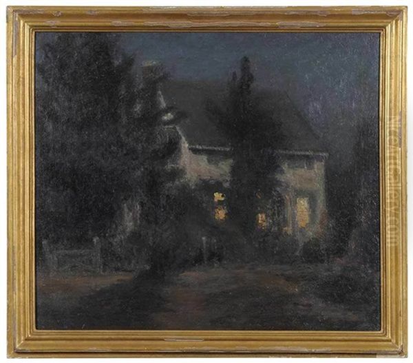 The Stanley Cottage Oil Painting by John Sloan