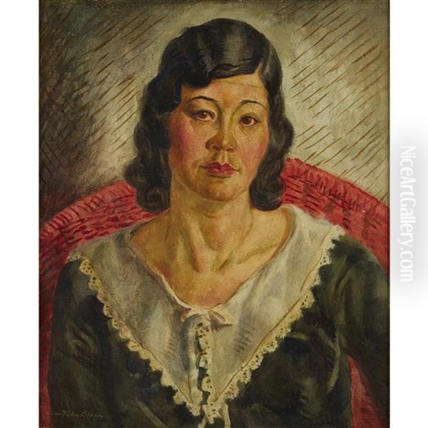 Alejandra Oil Painting by John Sloan