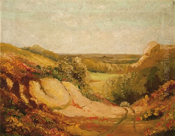 New Mexico Landscape Oil Painting by John Sloan