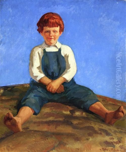 Atop Of The World Oil Painting by John Sloan