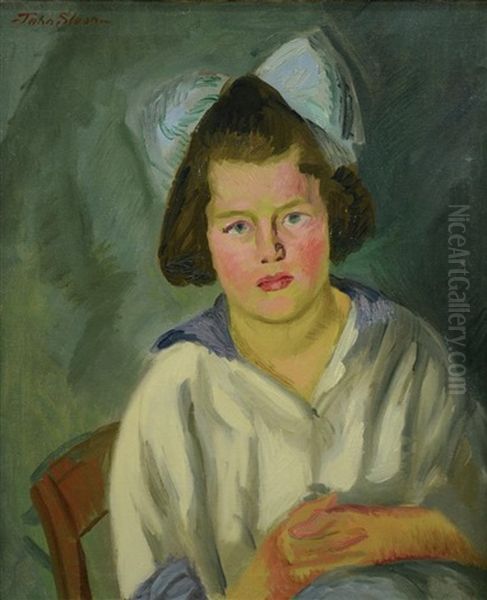 The Big Bow Oil Painting by John Sloan