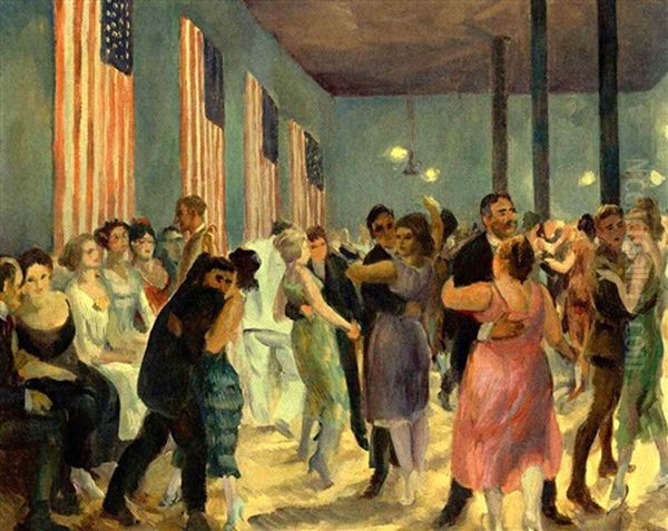 Hotel Dance, Santa Fe Oil Painting by John Sloan