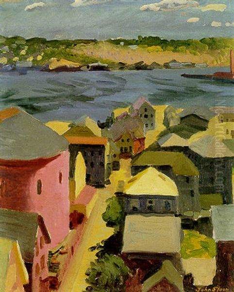 Gloucester Oil Painting by John Sloan