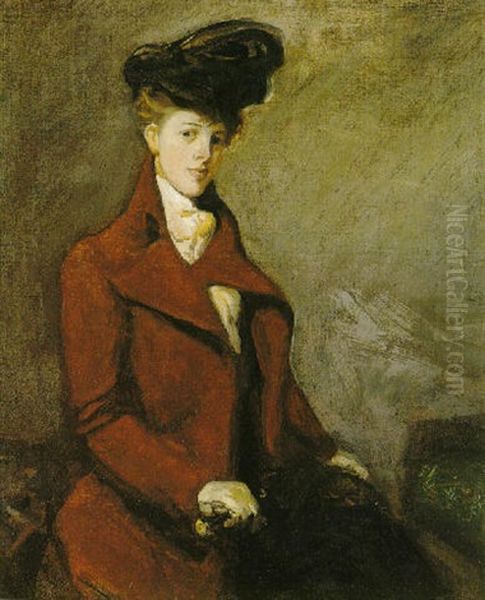 Miss Shoemaker (shooey) Oil Painting by John Sloan