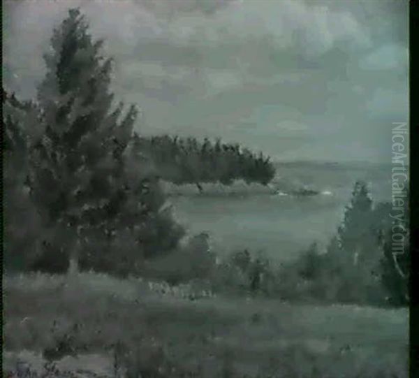 Gloucester Inlet Oil Painting by John Sloan