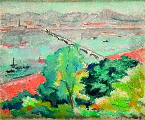 Pejzaz Oil Painting by Marceli Slodki