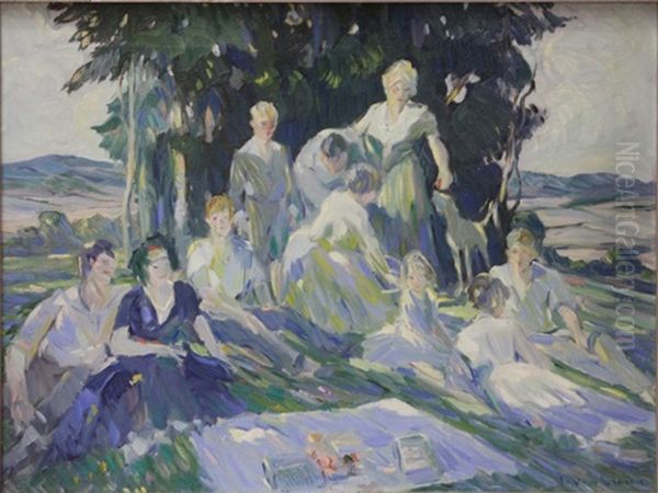 Painting Oil Painting by Frank J. Van Sloun