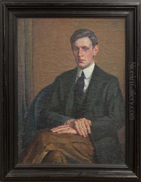 Portrait Of Pieter Visfer Oil Painting by Frank J. Van Sloun
