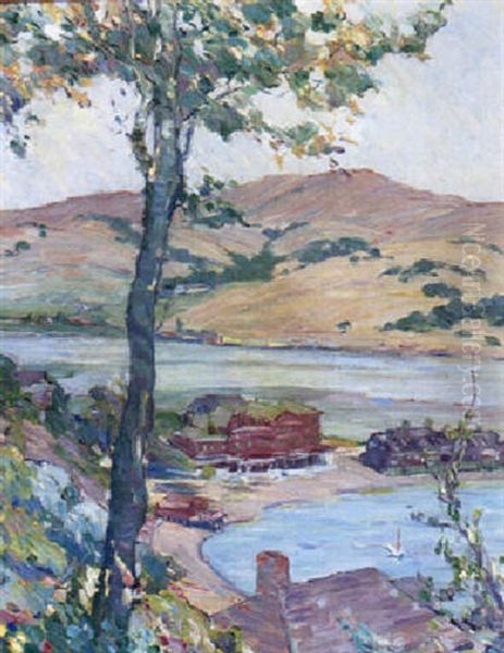 Point Reyes National Seashore Oil Painting by Frank J. Van Sloun