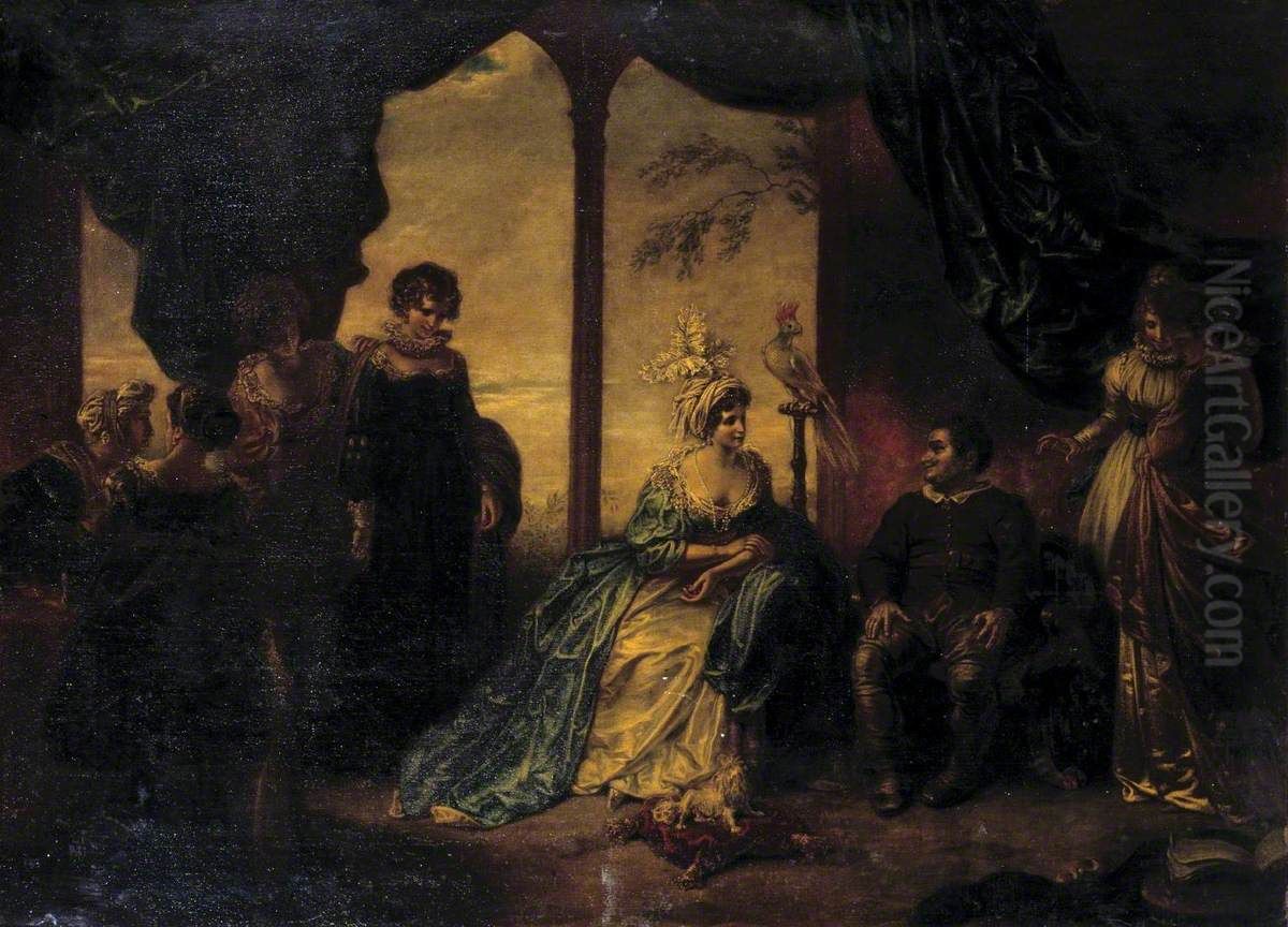 Sancho Panza And The Duchess Oil Painting by Robert Smirke