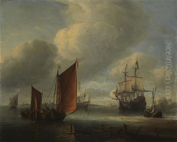 The Morning Gun Oil Painting by Aernout Smit