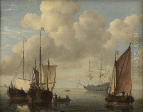 Marine Oil Painting by Aernout Smit