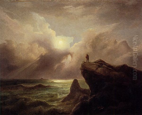 Crepusculo Marino Oil Painting by Antonio Smith